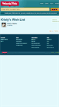 Mobile Screenshot of kristy.wantsthis.com