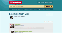Desktop Screenshot of erasmo.wantsthis.com