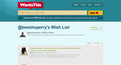 Desktop Screenshot of beeshoperry.wantsthis.com