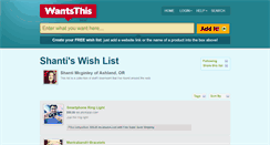 Desktop Screenshot of antishay.wantsthis.com